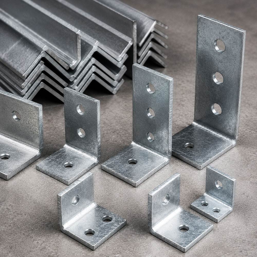 Fixing angles for construction and structural applications